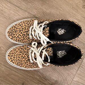 Vans Leopard Print Sneakers